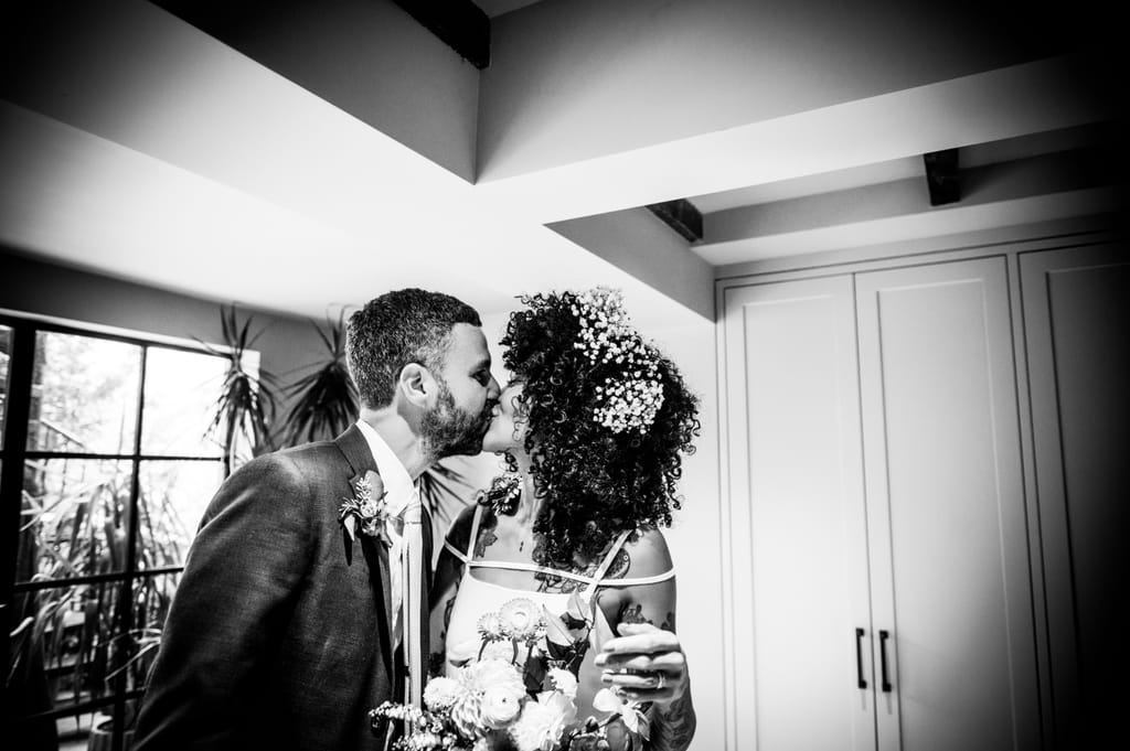 Sophie and Ben on their wedding day, photograph 59 of 100