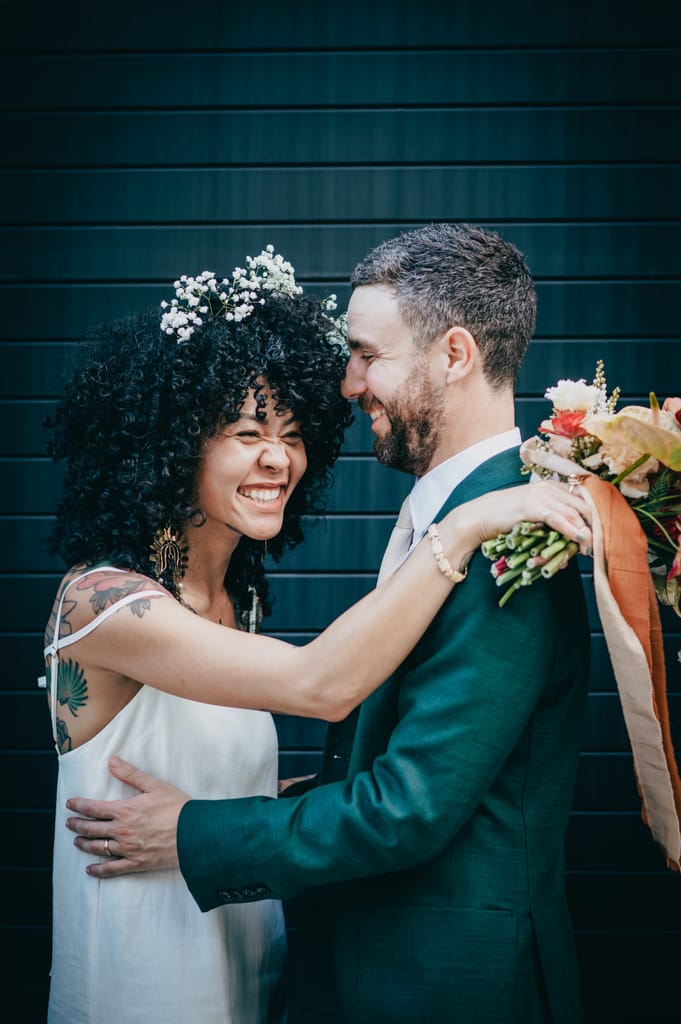 Sophie and Ben on their wedding day, photograph 8 of 100