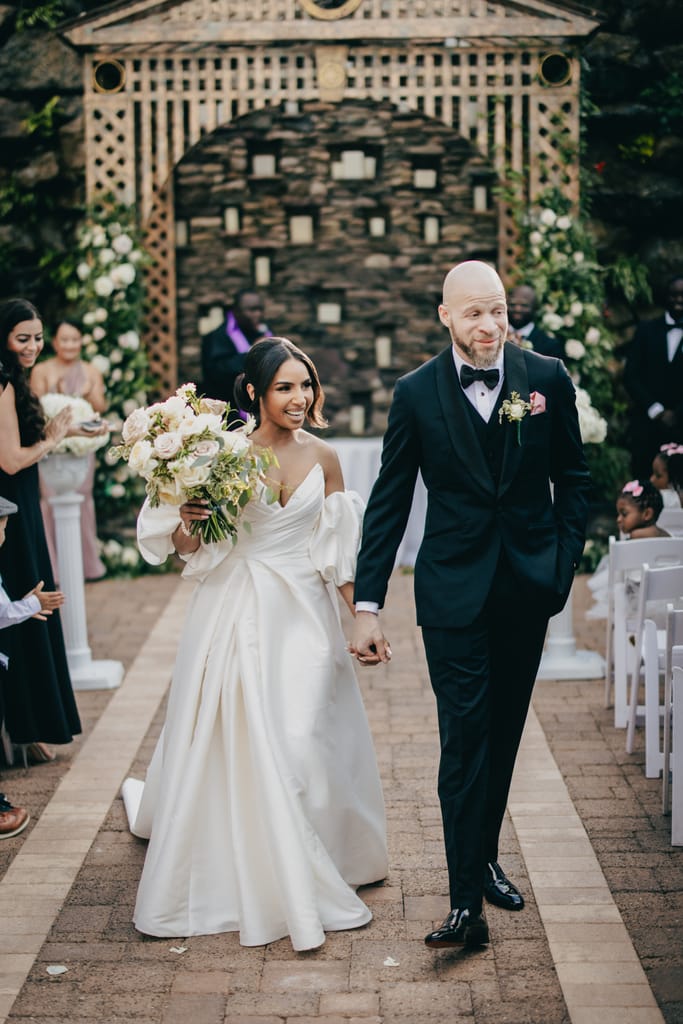 Zhanib and Obi on their wedding day, photograph 27 of 55