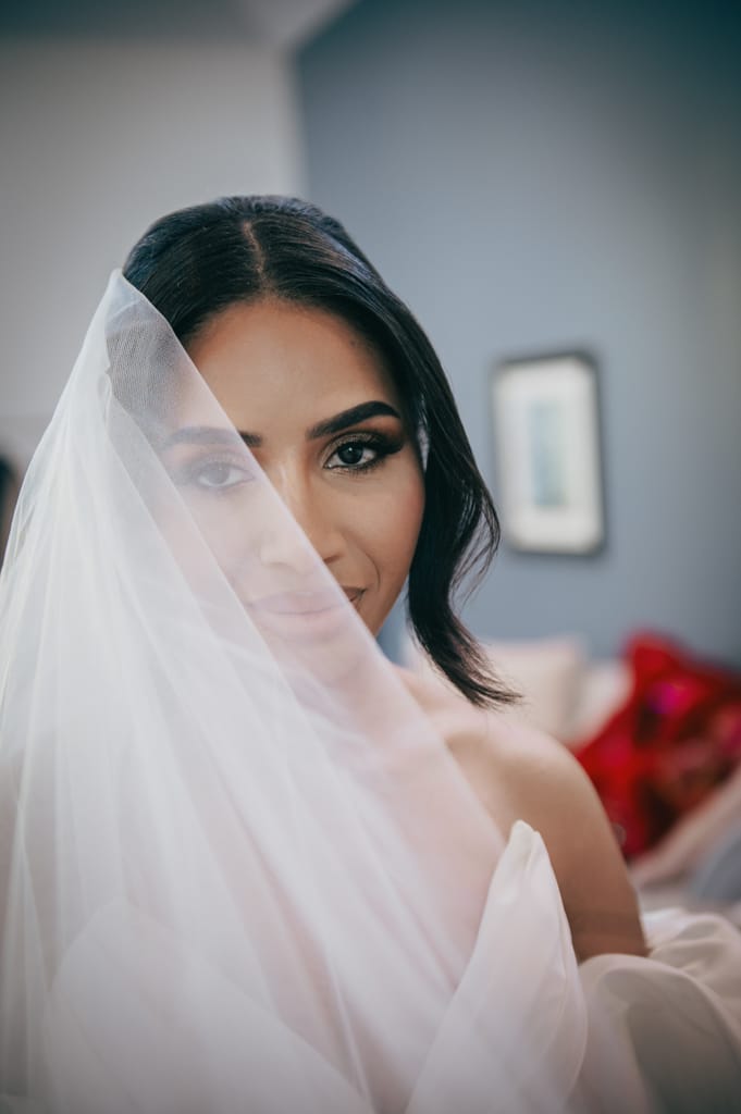 Zhanib and Obi on their wedding day, photograph 18 of 55