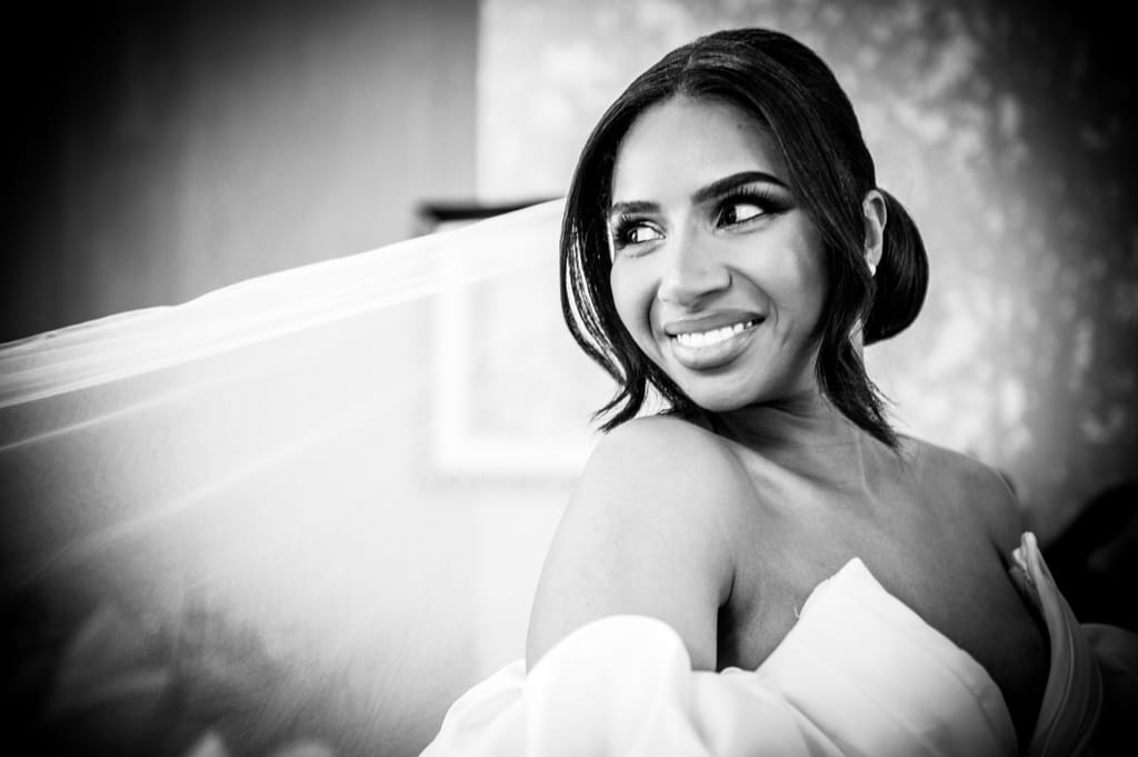 Zhanib and Obi on their wedding day, photograph 16 of 55