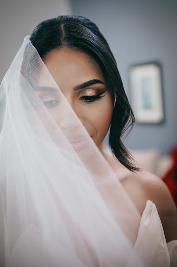 Zhanib and Obi on their wedding day, photograph 17 of 55