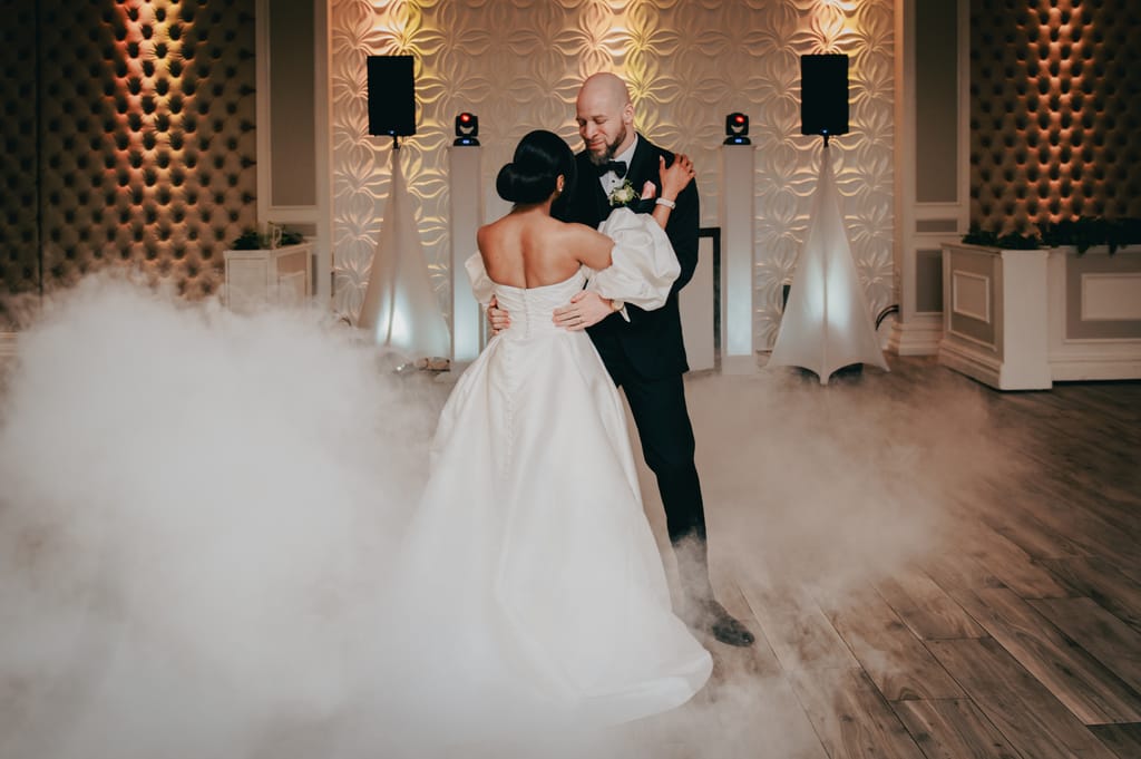 Zhanib and Obi on their wedding day, photograph 38 of 55
